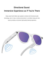 Gafas Inteligentes Lenovo con Traducción en Tiempo Real — Bluetooth y Cámara HD