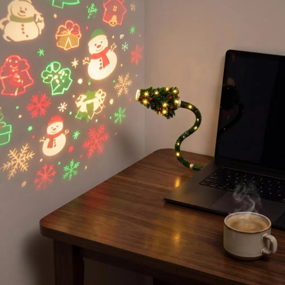 Lámpara Proyectora Árbol de Navidad LED