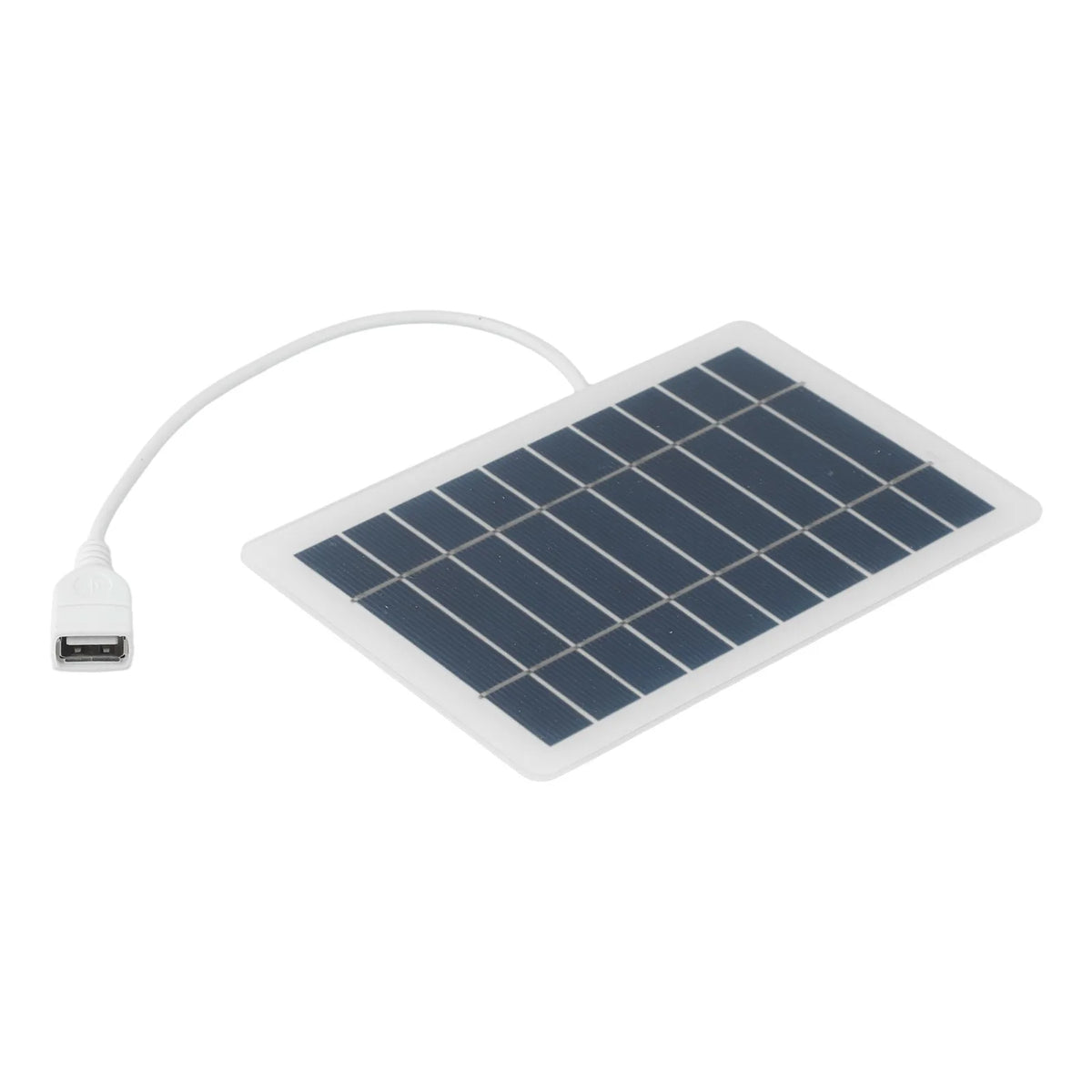 Cargador Solar Portátil 5V — Eficiente y Rápido para Camping y Viajes