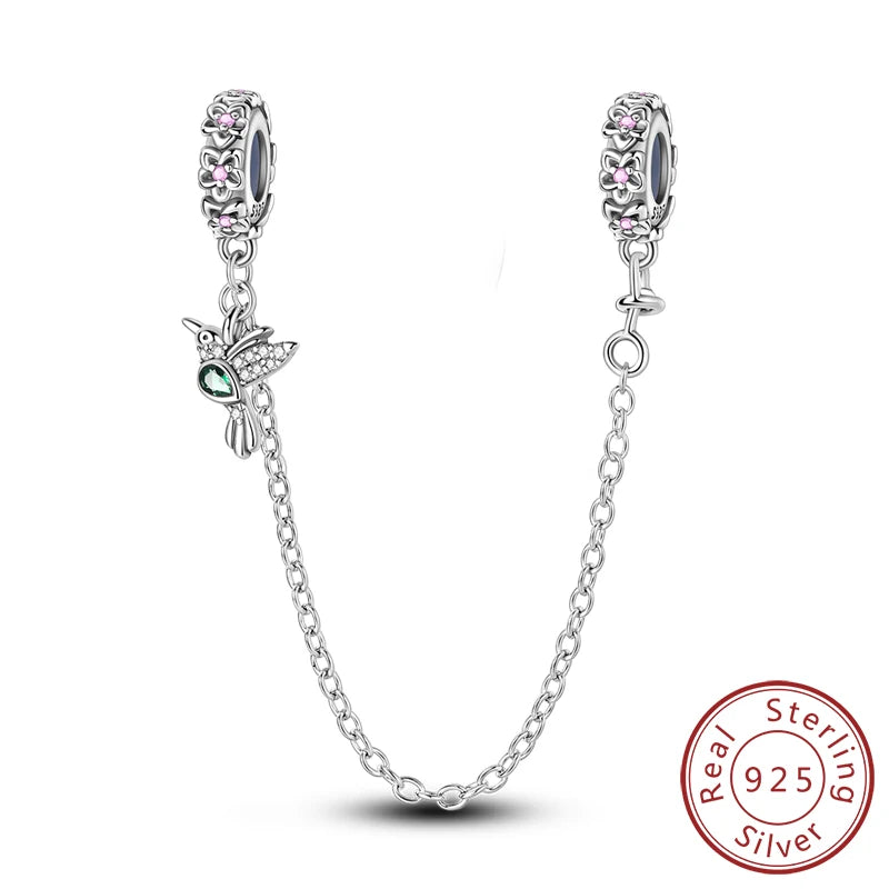 Colgante de Mariposa Luciérnaga en Plata 925