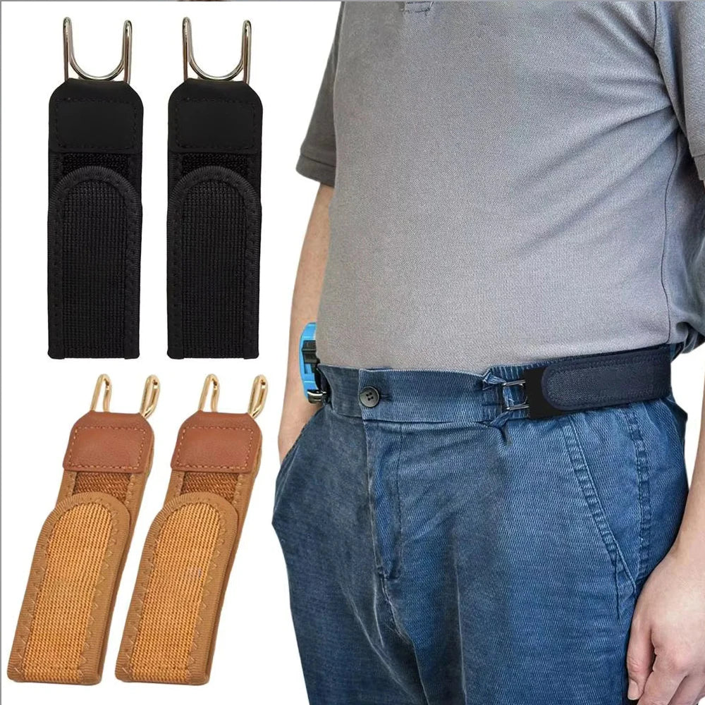 Cinturón Elástico Ajustable Sin Hebilla para Hombre