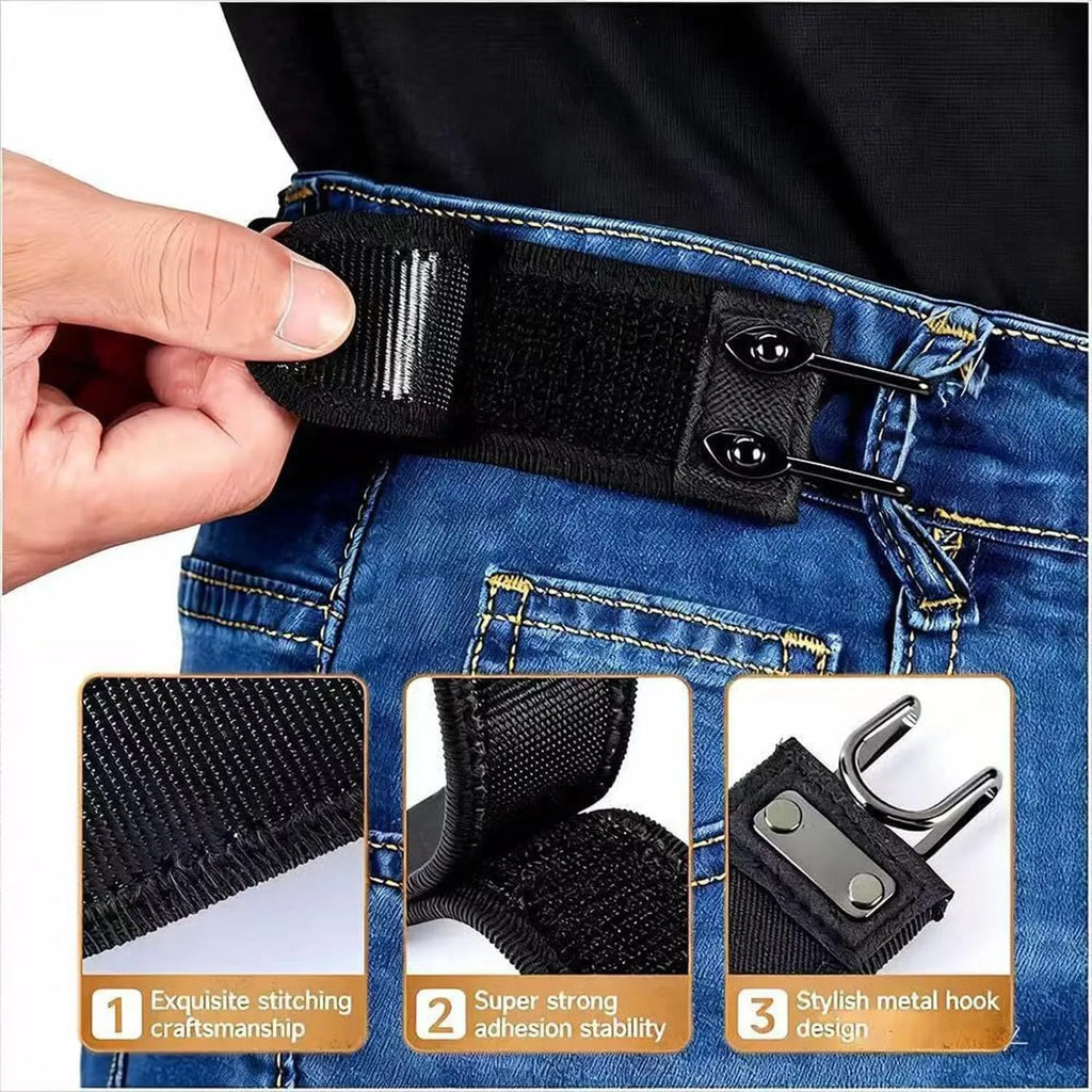 Cinturón Elástico Unisex Sin Hebilla
