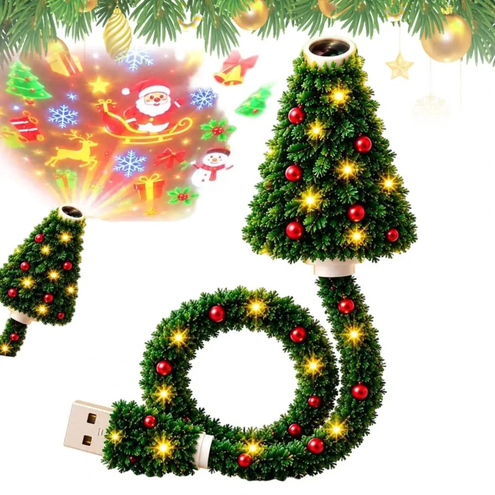 Lámpara Proyectora Árbol de Navidad LED